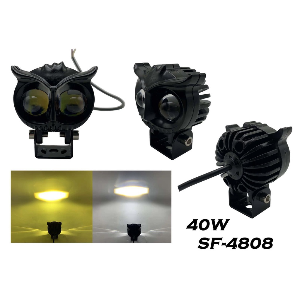 lampu tembak laser LED D2 owl model BURUNG HANTU CNC anti air super terang