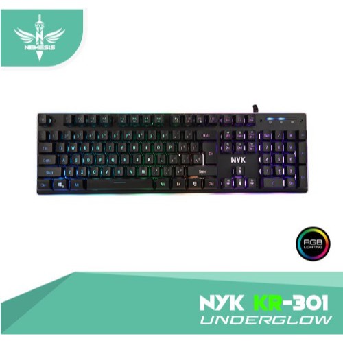 keyboard Gaming NYK KR301 - KR 301 - KR-301 UNDERGLOW