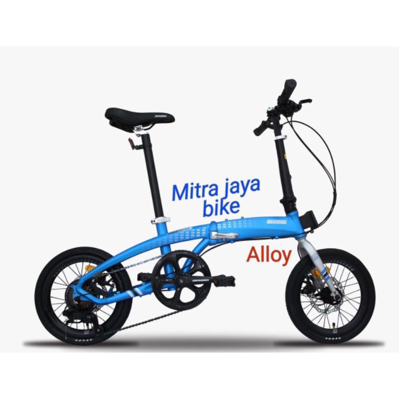 SEPEDA LIPAT AMBROSIO MAXIMO ALLOY TX7 3.0 16 CYCLO 7 SPEED