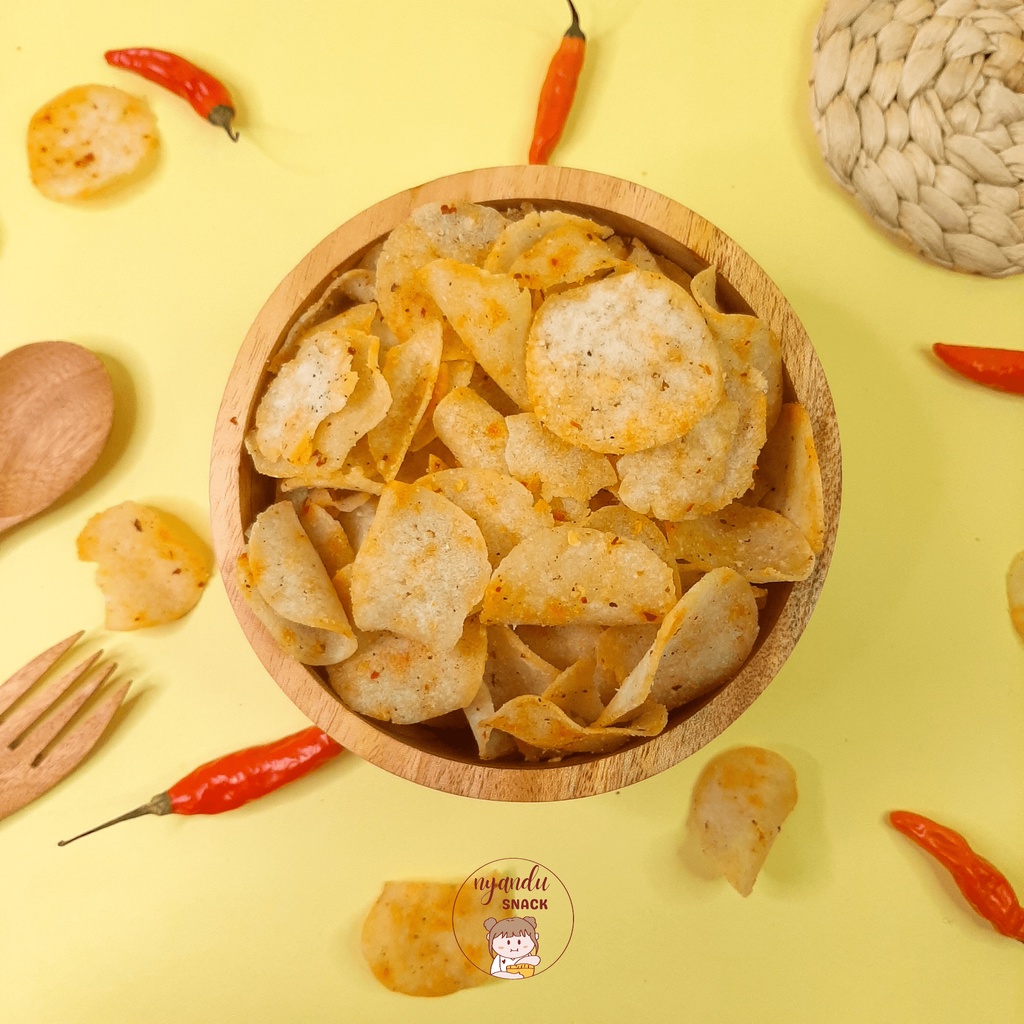 

CEMILAN MORING PEDAS NYANDU SNACK 270gr