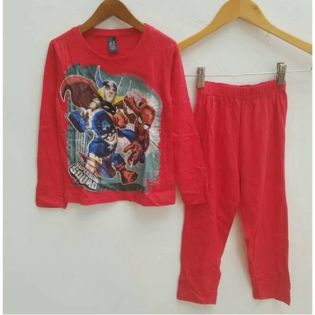 Baju tidur Superhero Zara Kids