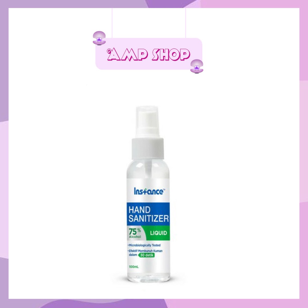 Instance Hand Sanitizer Liquid/spray 100ml