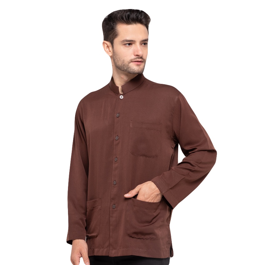 SHOHIB Baju koko Lengan Panjang HABIBI-1
