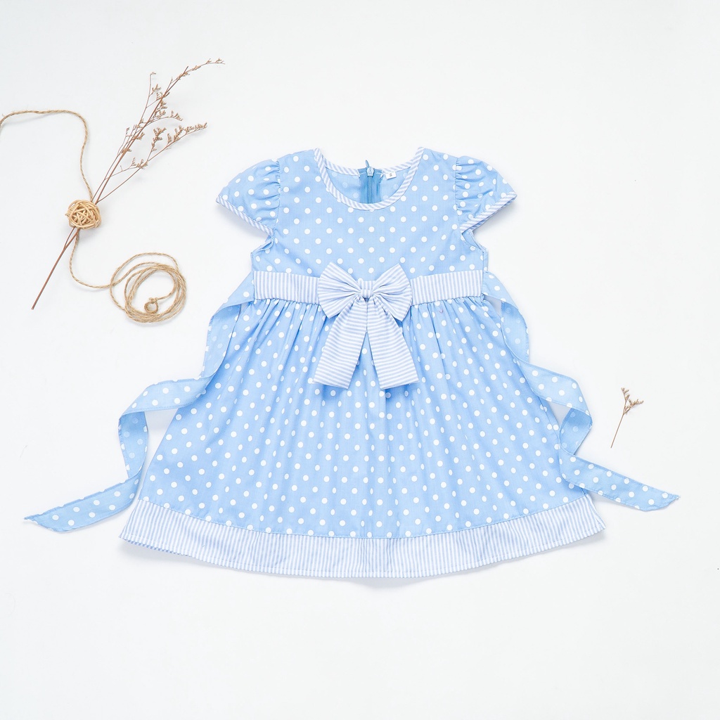 Dress anak perempuan 1 tahun - 3 tahun Wingki star kids