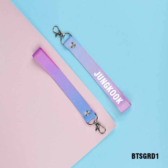 Strap Gradasi BTS Strap Lanyard Gantungan Kunci EXO BTS