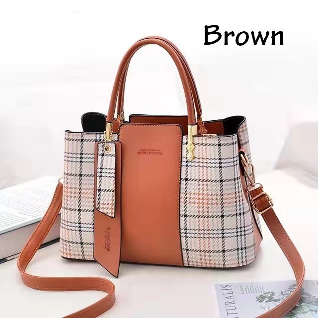 Tas Wanita Import GTF 315 !! TAS WANITA MODEL HANDBAG FASHION IMPORT CANTIK Tas Wanita Selempang Import 100% Real Pict Slingbag PU Leather Tali Selempang Bisa di Atur Panjang Pendek Top Handle Bag Memiliki 2 Ruangan Penyimpanan Dengan Pengu