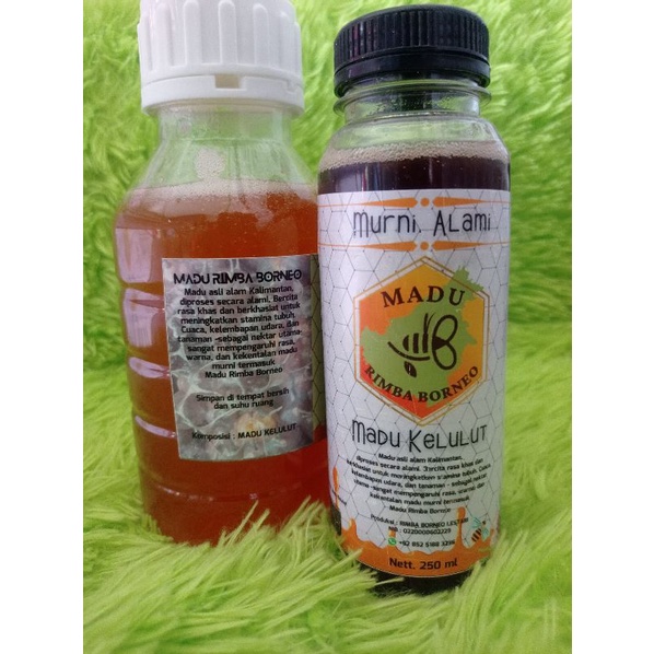

Madu Kelulut/klanceng/trigona Asli Kalimantan 250ML