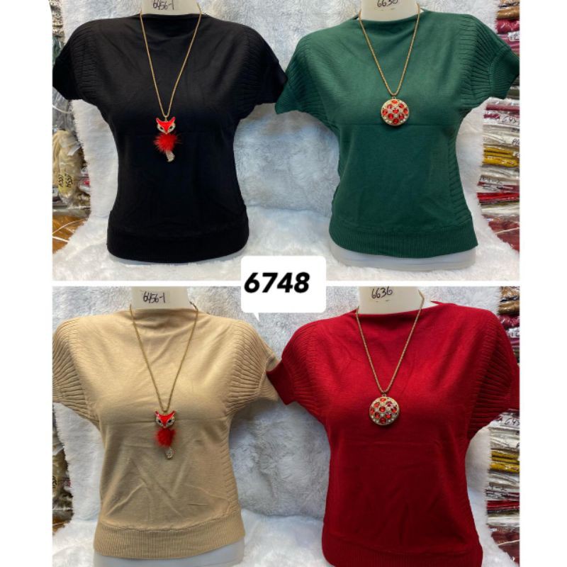 atasan rajut import 6748