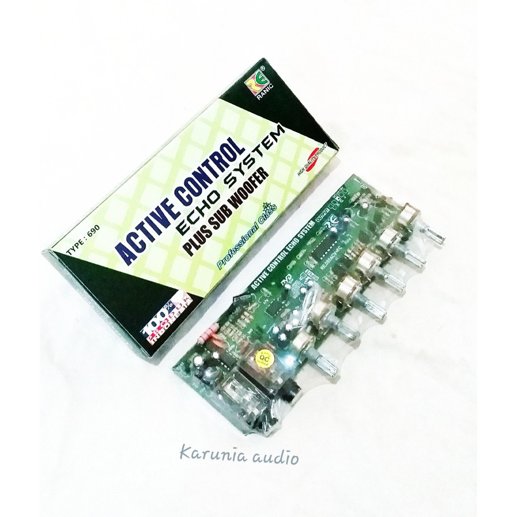 Kit Tone control Aktif  Echo Plus Subwoofer