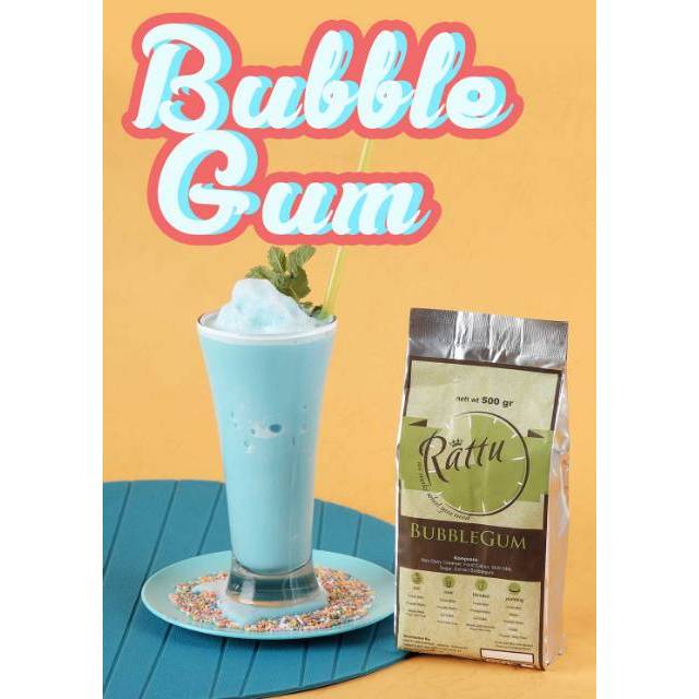 

Bubblegum Rattubeverage Best Seller 500 grm