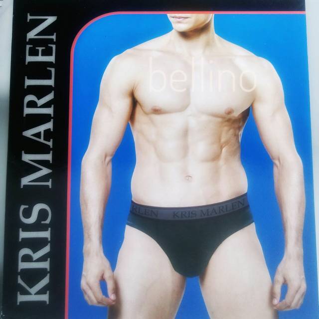 3pcs Celana Dalam Pria Kris Marlen Size M L XL Import / CD Cowok Murah Isi 3pcs / Man Brief Murah