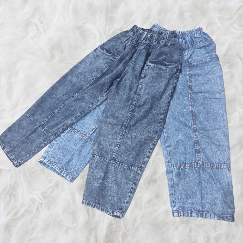 ANKLE LENGTH PANTS HIGHWEIST WOMEN JEAN PANTS - CELANA PANJANG WANITA JEANS