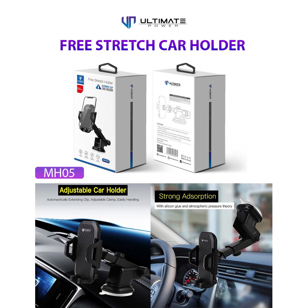 Holder  Dashboard and Windshield Ultimate Free Stretch Car Phone d MH05