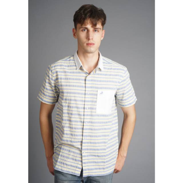 Kemeja Lois Jeans Pendek 039