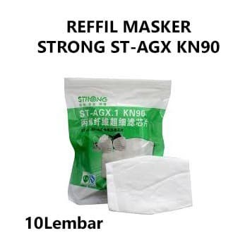 REFFIL MASKER KIMIA / MASKER DEBU / REFFIL MASKER STRONG ST-AGX KN90