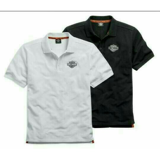 KAOS KERAH BIG SIZE HARLEY DAVIDSON/BAJU HARLEY DAVIDSON SIZE BESAR/POLOSHIRT JUMBO(2XL,3XL,4XL)