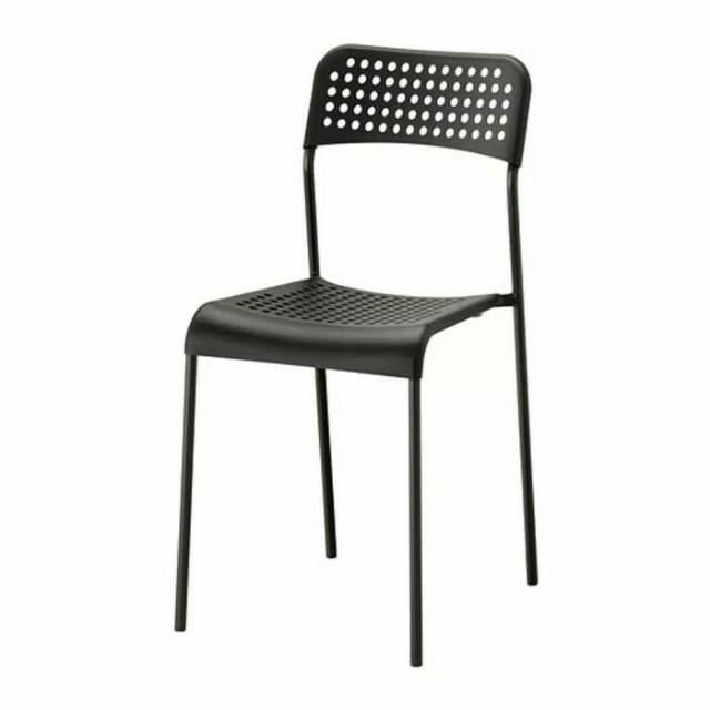 Adde Kursi Makan Kursi Teras Ikea Dengan Sandaran Hitam