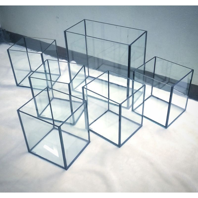 Soliter kaca ikan cupang 15x15x20