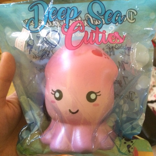 

Squishy cutie creative cc deep sea squid cumicumi cumi cumi cumi-cumi