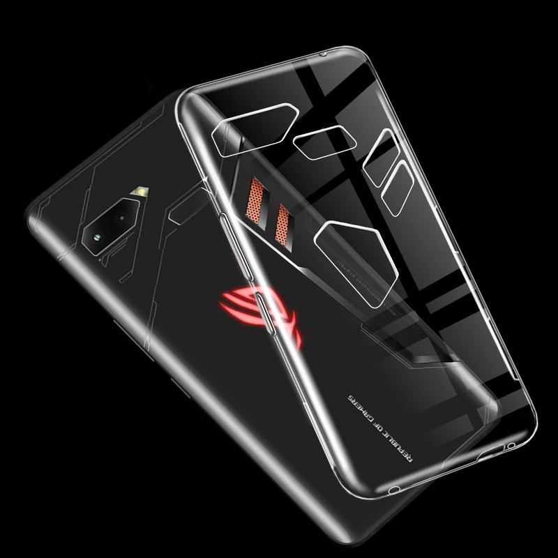 ASUS ROG PHONE 2 ROG PHONE 3 ROG PHONE 5 ROG PHONE 6 CASE SOFTCASE BENING HD CLEAR TRANSPARAN SILIKON KARET CASING COVER