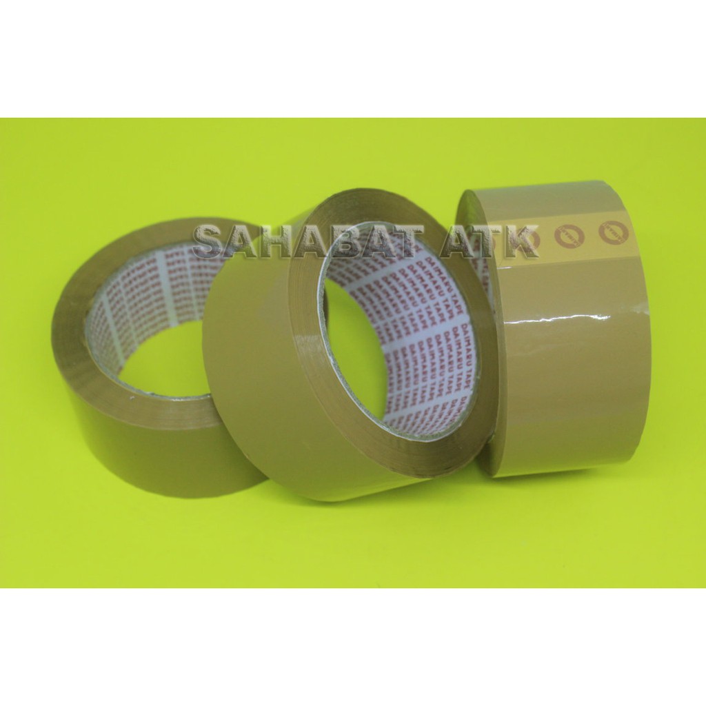 

Daimaru OPP coklat 2 inch ( 48 mm )