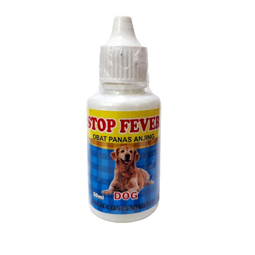 STOP FEVER DOG Obat Penurun Panas Anjing