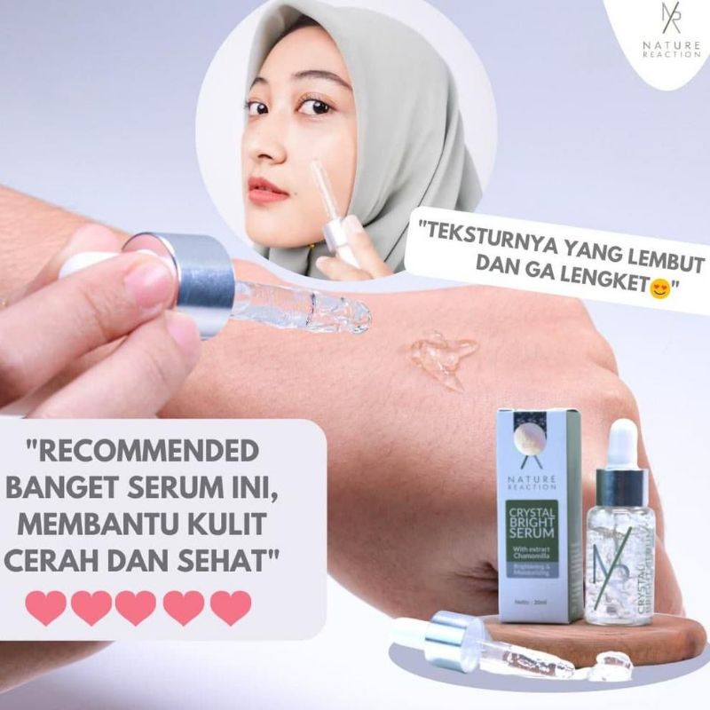 serum NR,serum NR ori,serum nature reaction,serum acne,serum glowing,serum viral,serum original,seru