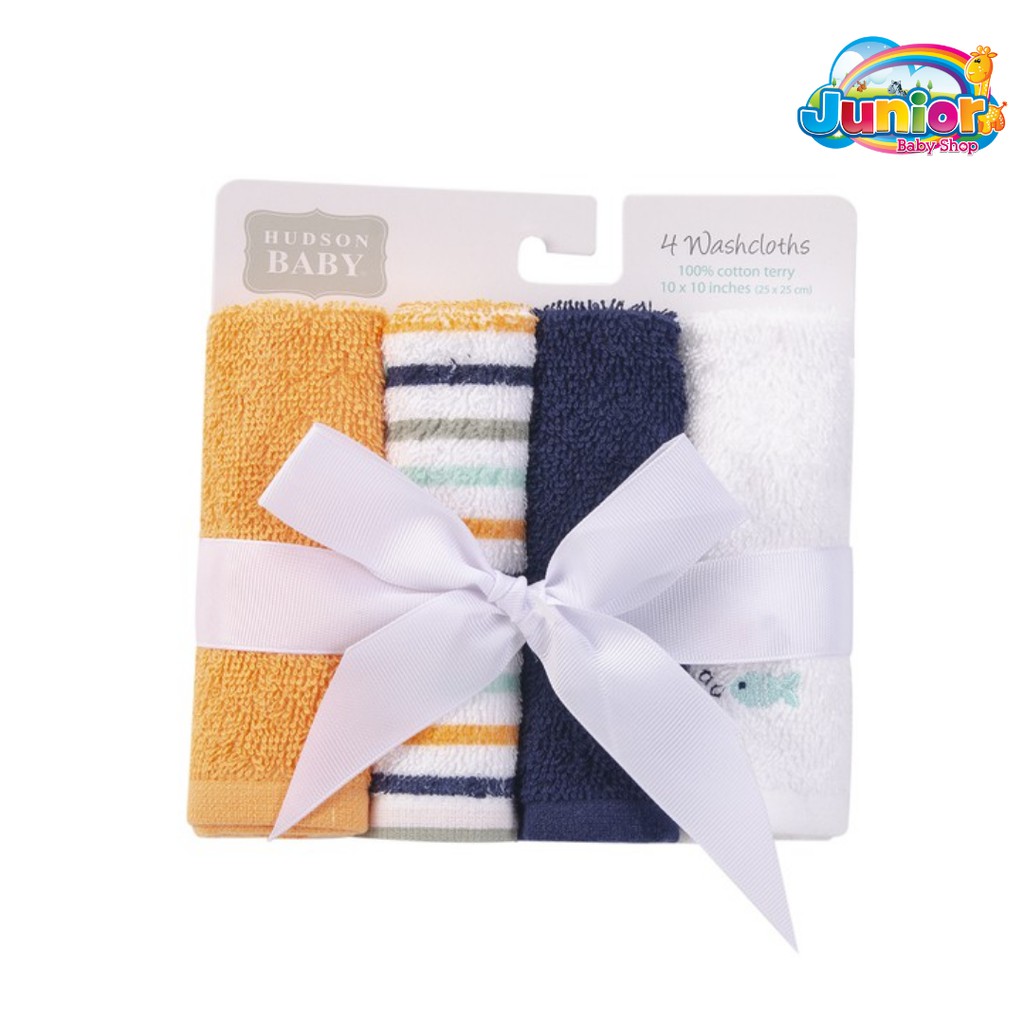 Hudson Washcloths 4pcs