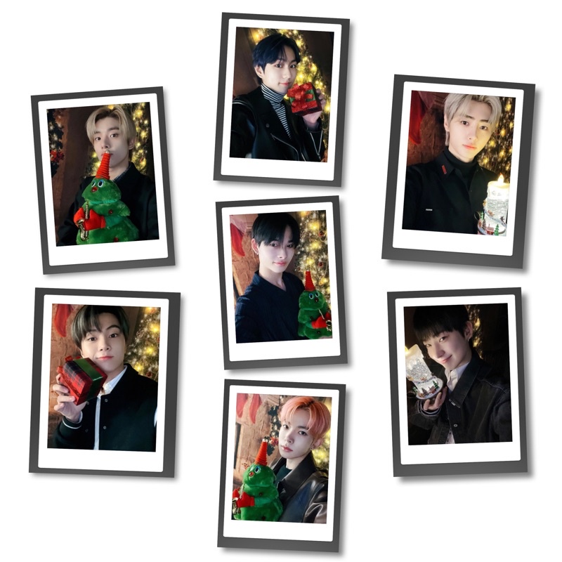 COD ENHYPEN POLAROID POLA INSTAX LIMITED CHRISTMAS EDITION XMAS jay jungwon jake sunghoon heeseung s