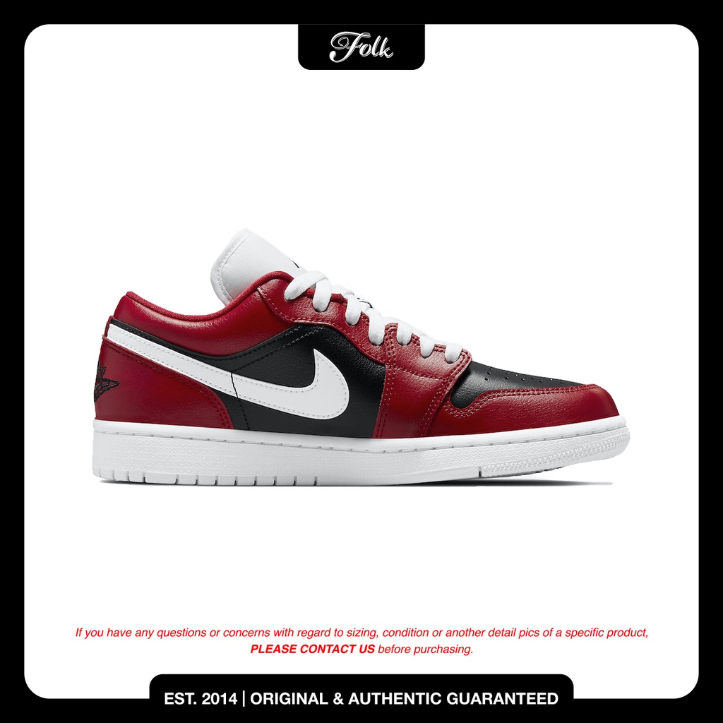 Jual NIKE AIR JORDAN 1 LOW CHICAGO FLIP WMNS Shopee Indonesia