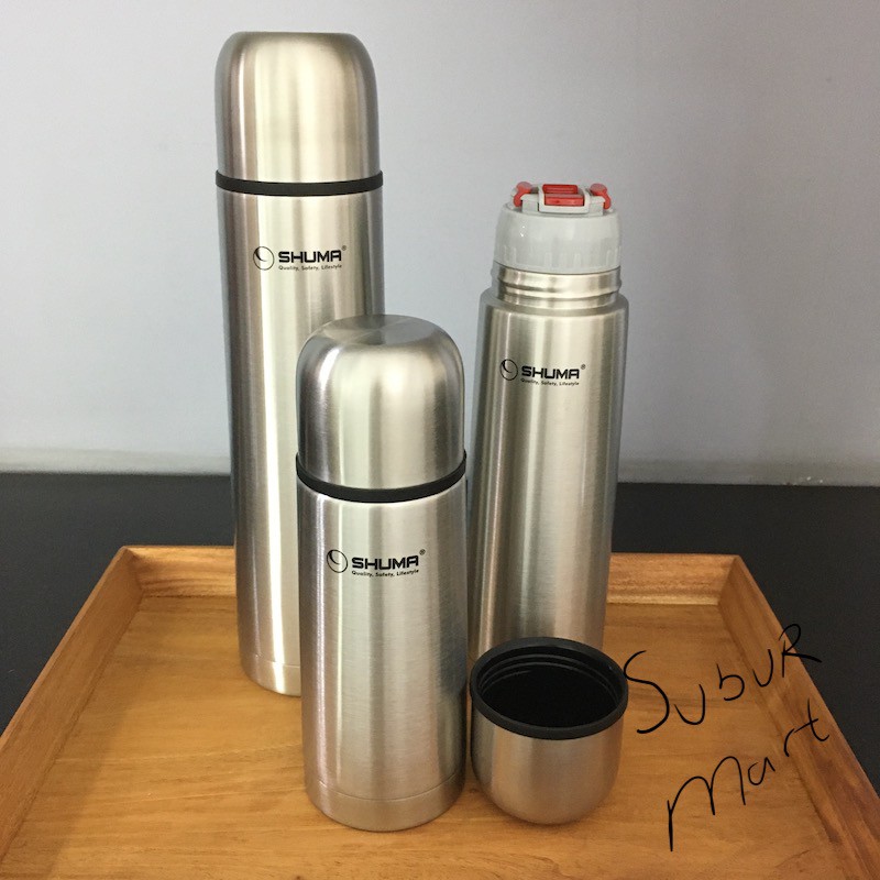 Shuma SH6-TS0500 Botol Minum Stainless 500ml - Hijau