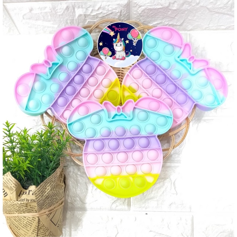 POP IT FIDGET/mainan viral tiktok/mainan pop it/mainan sensorik-Minnie Jelly