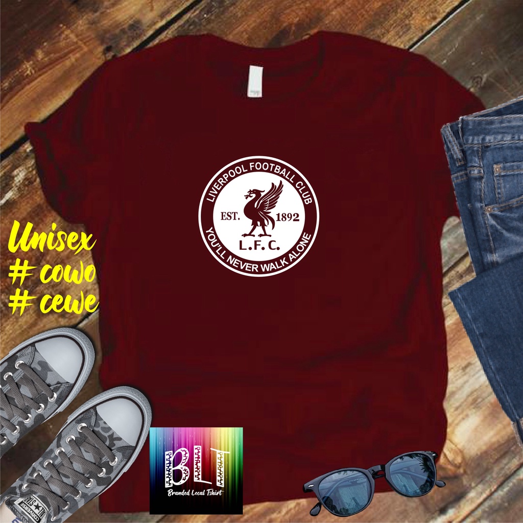 Cod/Kaos Liverpool bulat/Kaos Terlaris Kualitas Terjamin Kaos Pria Distro Hits2022/Kaos Murah Kaos Cotton 30s Kaos katun/Kaos Bergambar Kaos Distro Kaos Pria Dan Wanita Kaos Kata2 Lucu Kaos Viral/Kaos Promo/Best Seller