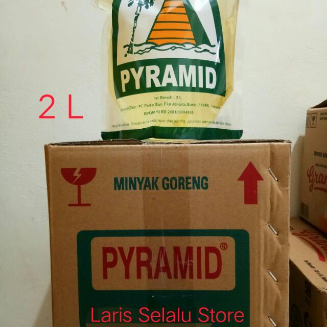 Minyak Goreng Kelapa Pyramid 2 Liter