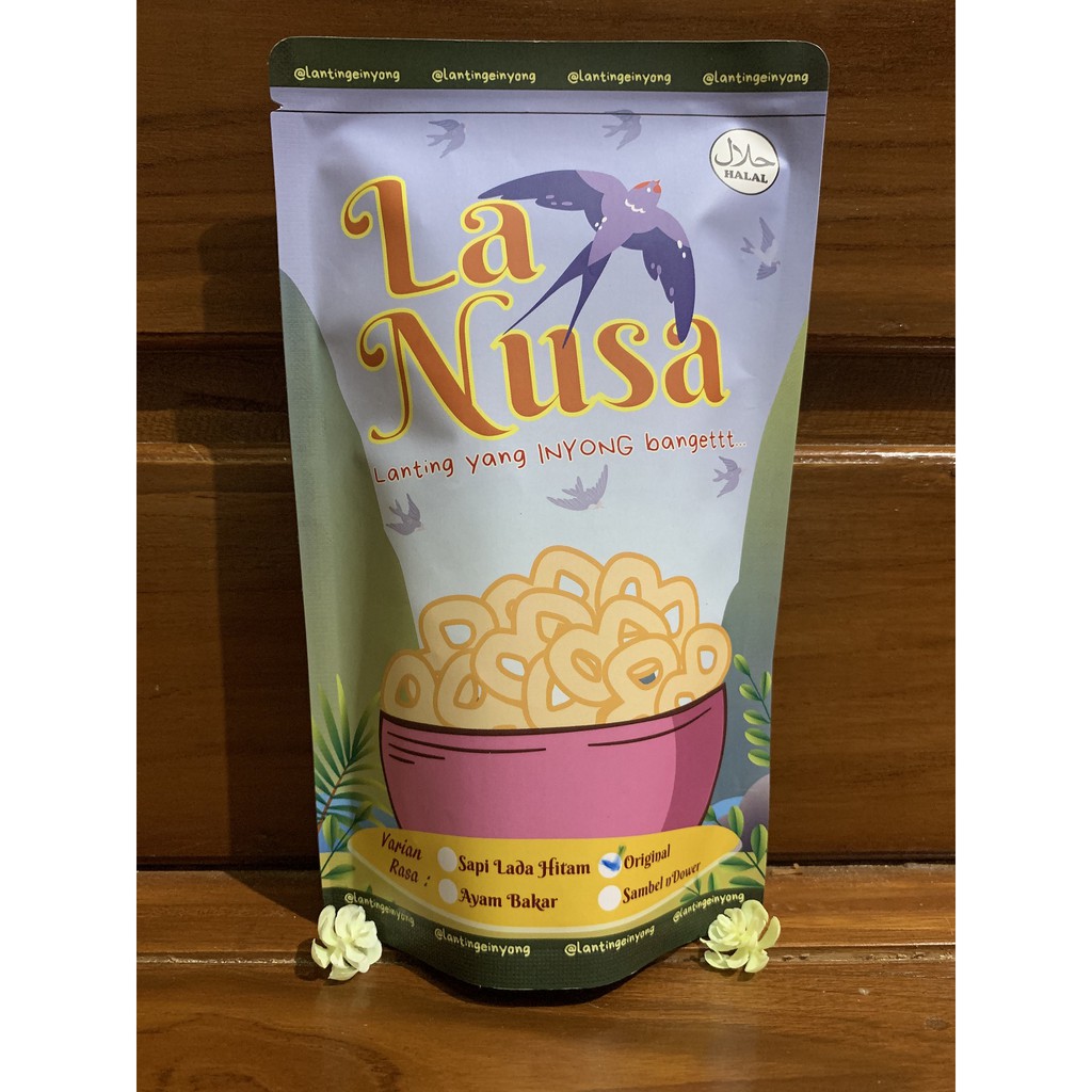 

LaNusa-Lanting Nusantara Rasa Original (Bawang Goreng)