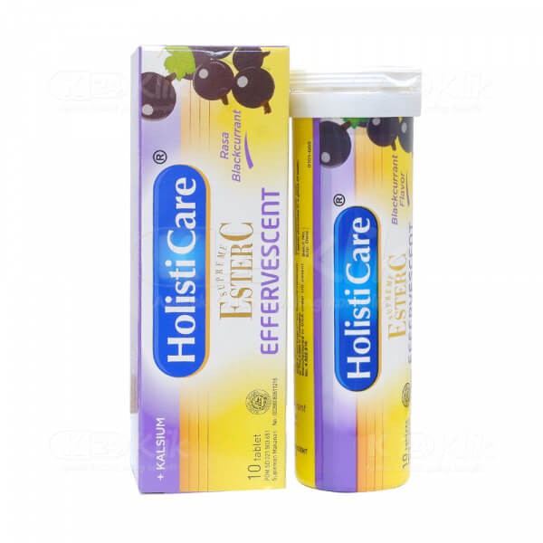 HOLISTICARE Ester C Botol isi 30 | Supreme Ester C Effervescent | Supplement Multivitamin by AILIN