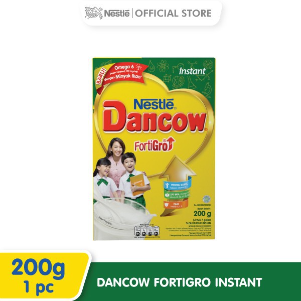 Dancow Instant Enriched Fortigro Bib 200 Gr