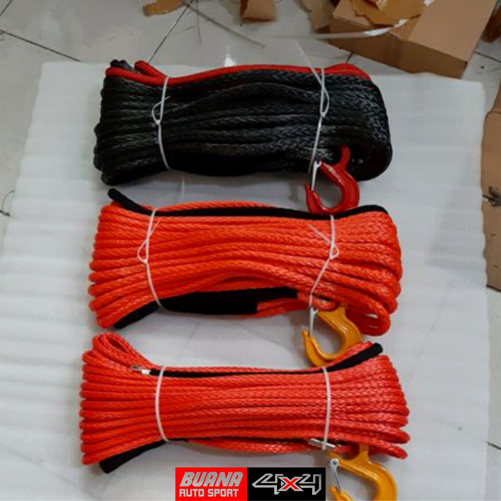 Tali Plasma Winch 9.5mm x 30m UHMWPE Plasma Rope Synthetic Rope Offroad
