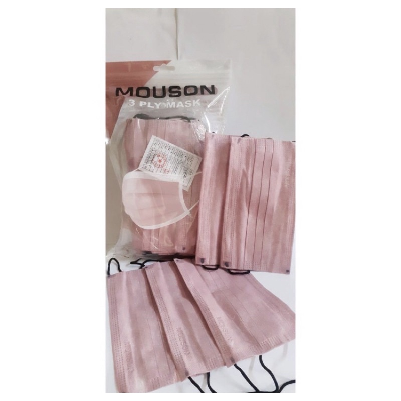 masker earloop mouson warna