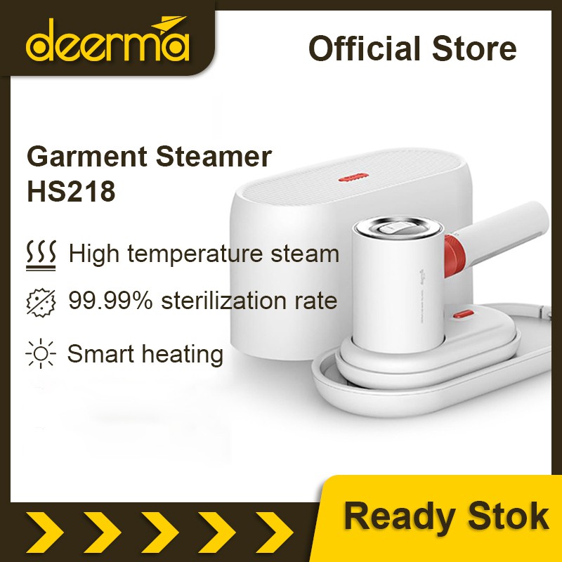 

Deerma HS218 Portable Multifunctional Steam Ironing Machine 2in1 Garment Steamers House Tools