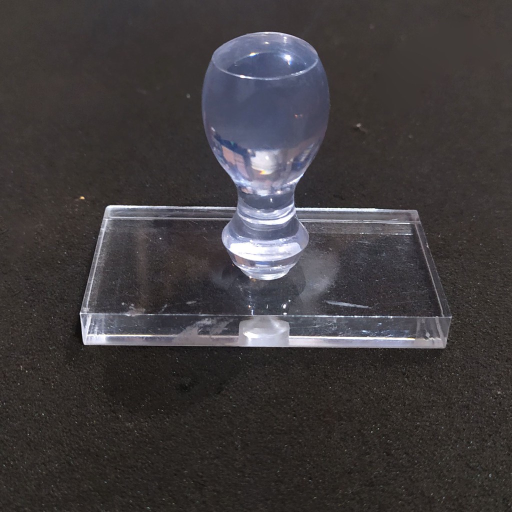 

GAGANG STEMPEL AKRILIK / ACRYLIC ( PERSEGI PANJANG )