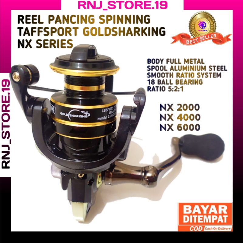 Reel Pancing TAFFSPORT NX Series Spinning Fishing Reel Ratiol 5:2:1/Reel Pancing Spinning Casting Mu