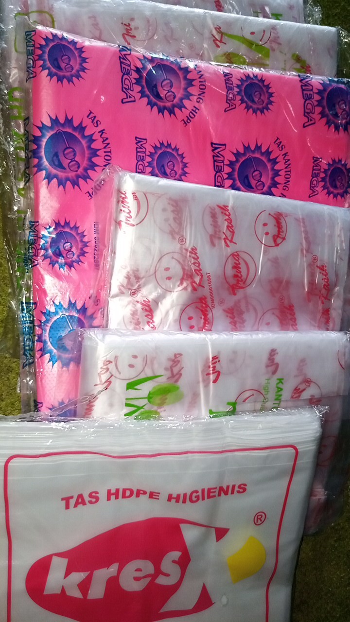 Kantong Plastik Kresek Bening Tanggung Kres