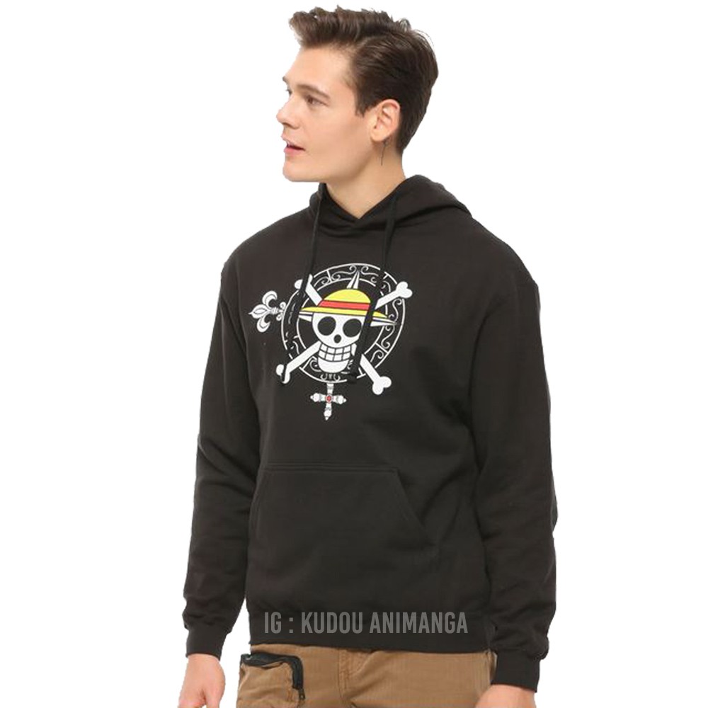 One Piece Straw Hat Pirates Compass Hoodie