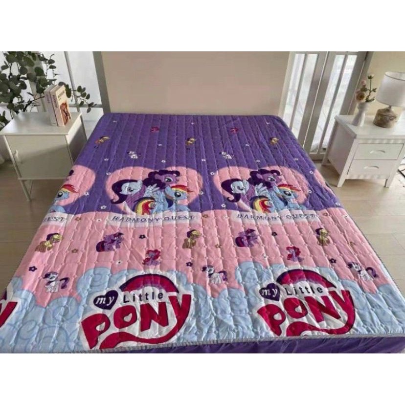 SPREI WATERPROOF UKURAN 180X200X25cm / SPREI ANTI AIR-LITTLE PONY