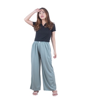 ZASKIYA - Button DOBBY CREPE Pants / DOBBY PANTS KULOT WANITA