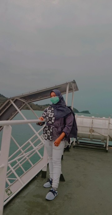 Atasan Batik Wanita Modern Blouse Batik Wanita Kombinasi Brokat Tille