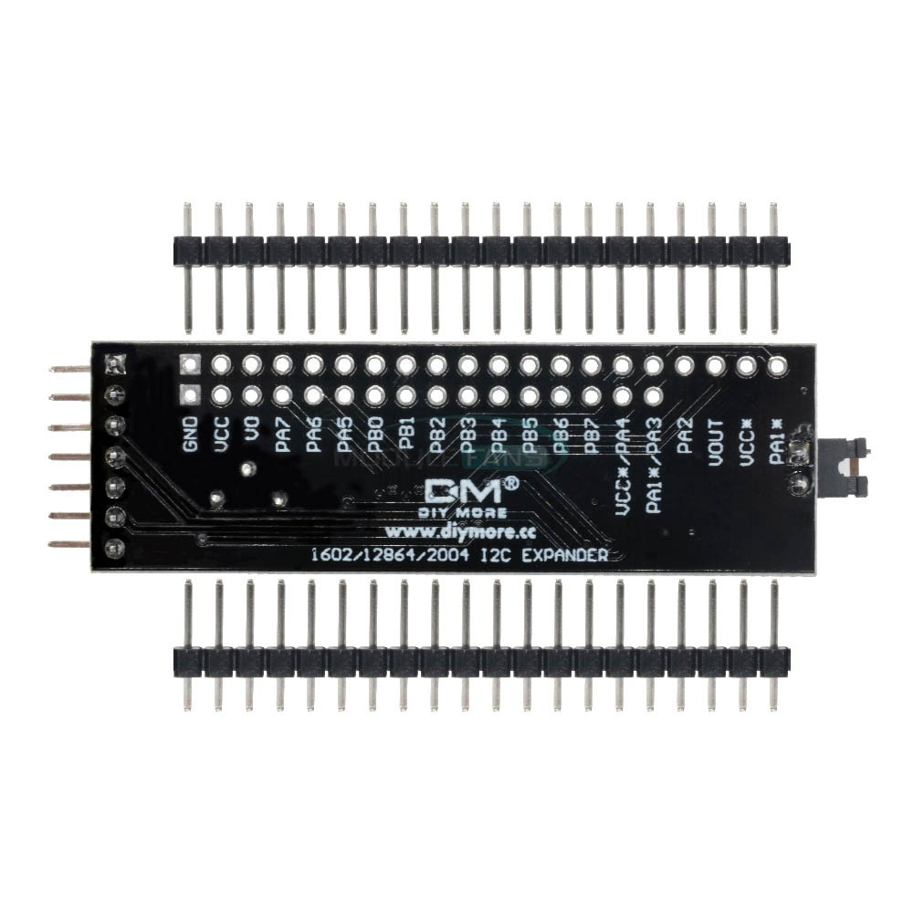 MCP23017 12864 128*64 LCD I2C IIC TWI SPI SERIAL INTERFACE ADAPTER