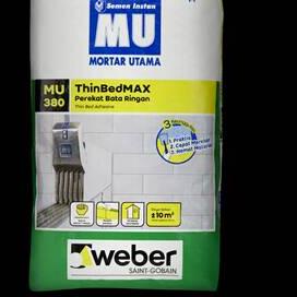 ❆ MU 380 PEREKAT BATA RINGAN 40KG ✷