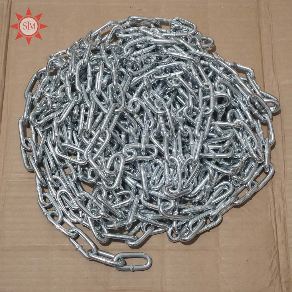 [PER 1 METER] Rantai Besi Pagar Ukuran 5mm 6mm Meteran